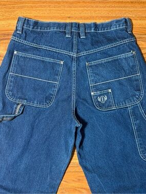 Outkast Clothing Co Carpenter Utility Jeans Mens 36x32 Dark Wash Workwear